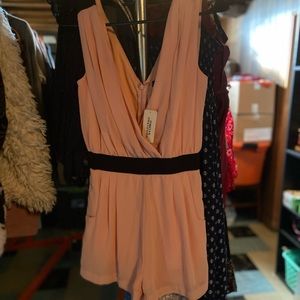 NWT F21 Peach Romper